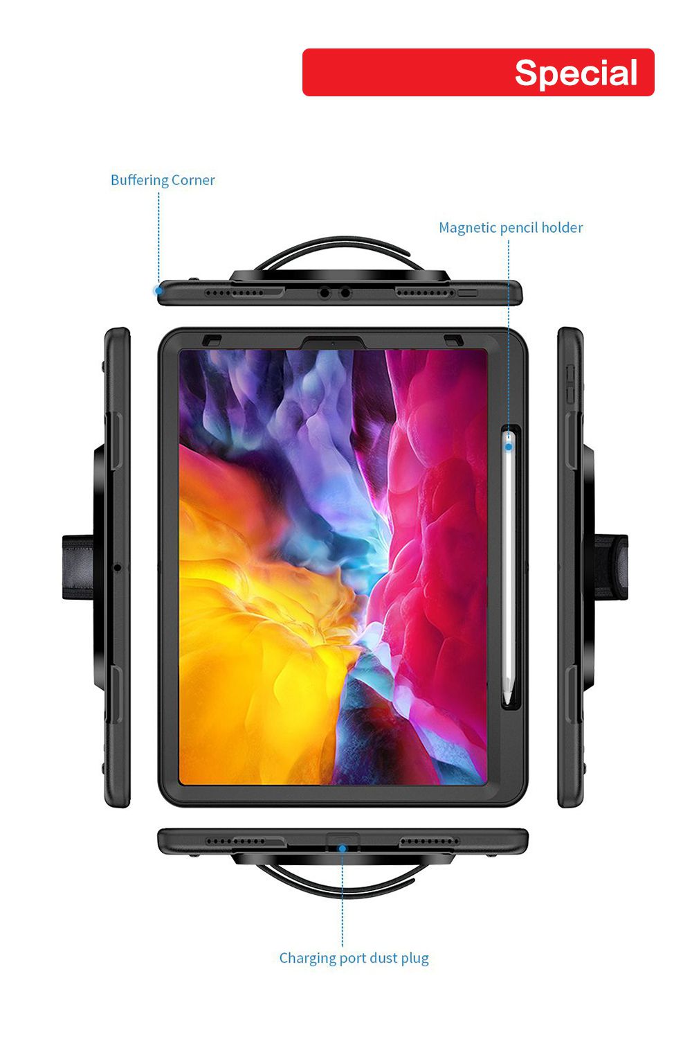 BLACKTECH iPad Defender Case RRP From $69