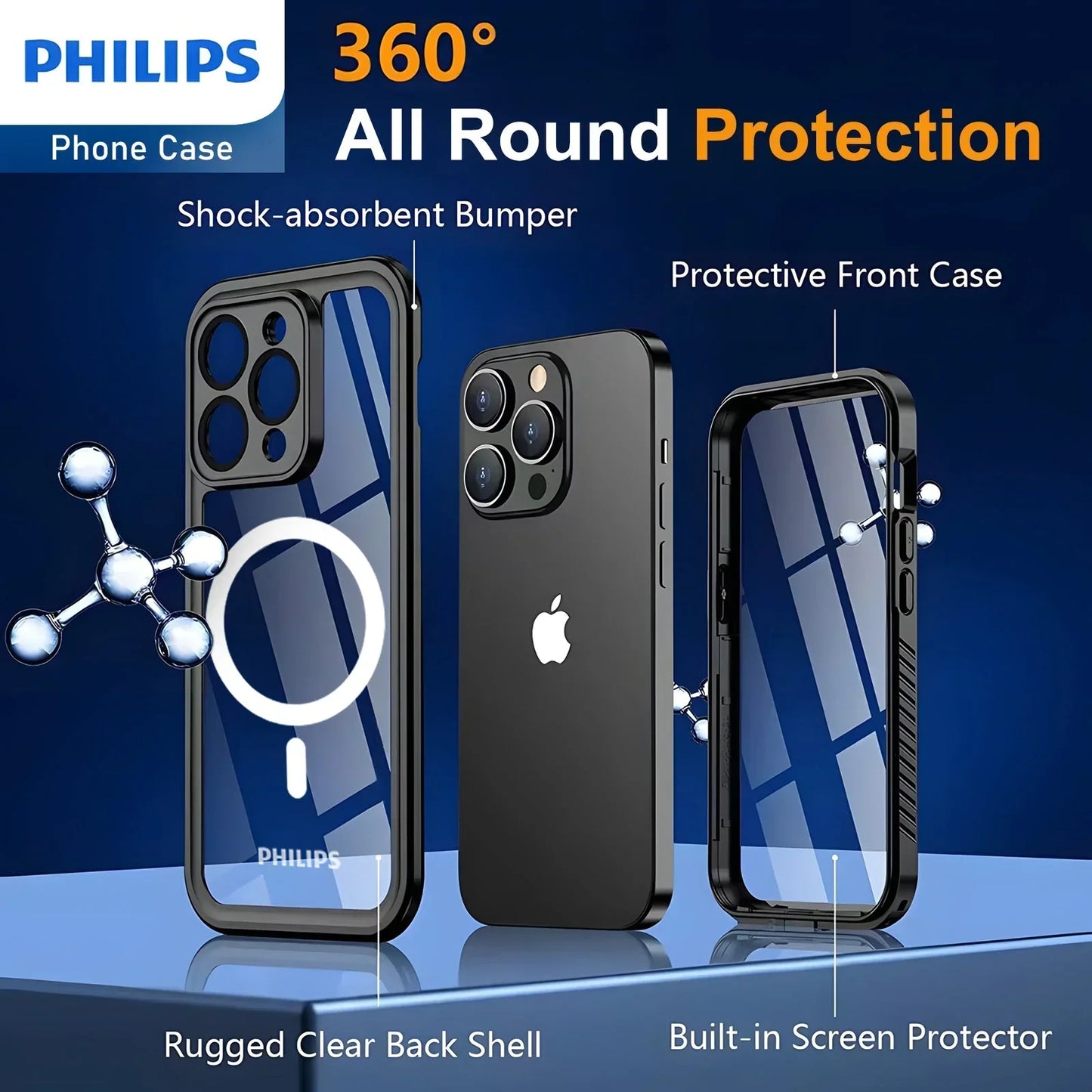 Philips Waterproof Case With Magsafe For iPhone RRP $129