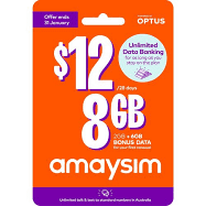 Amaysim Prepaid Sim Card Starter Pack