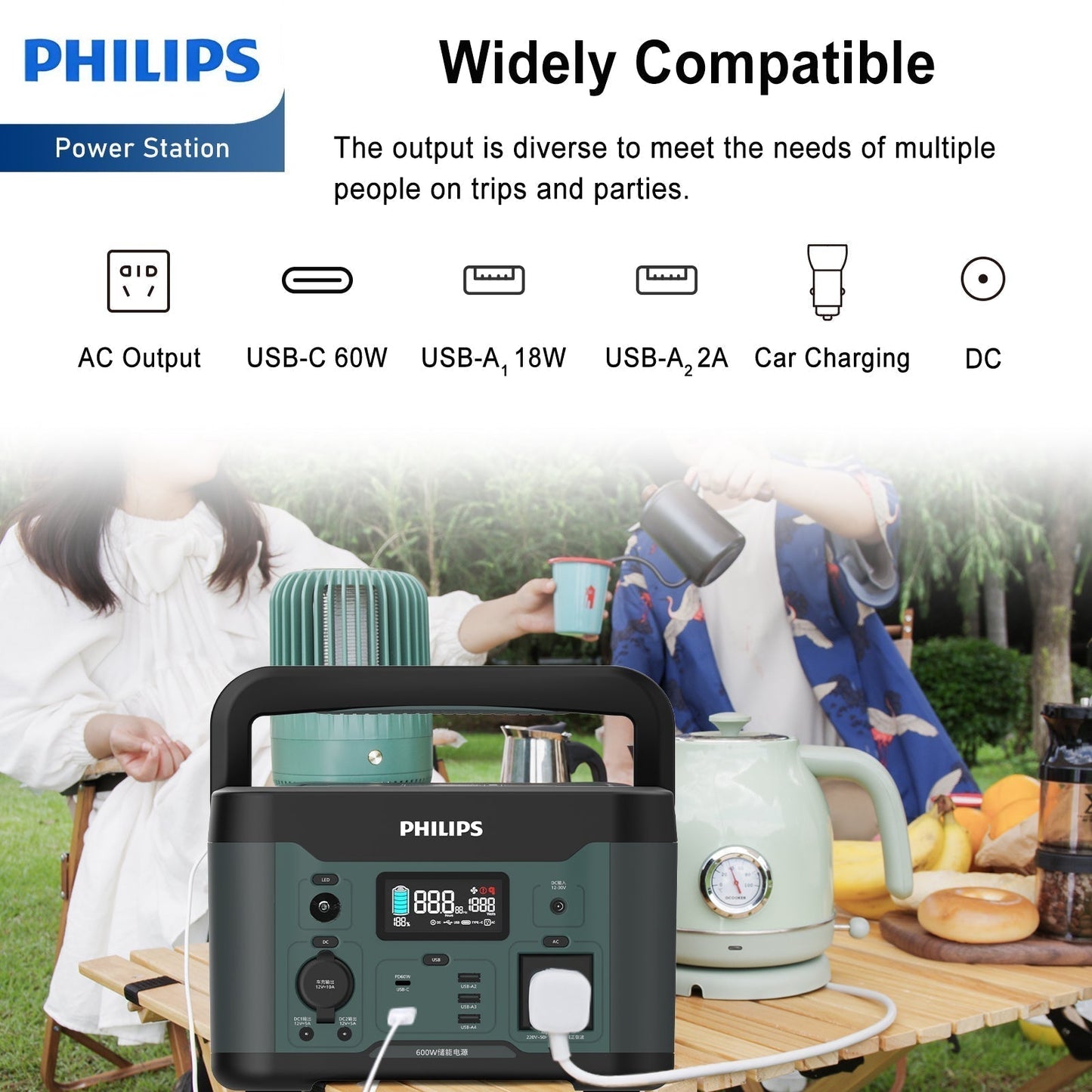 Philips Outdoor High Power 300W/600W/1000W Mobile Power Supply RRP $699 - $1699