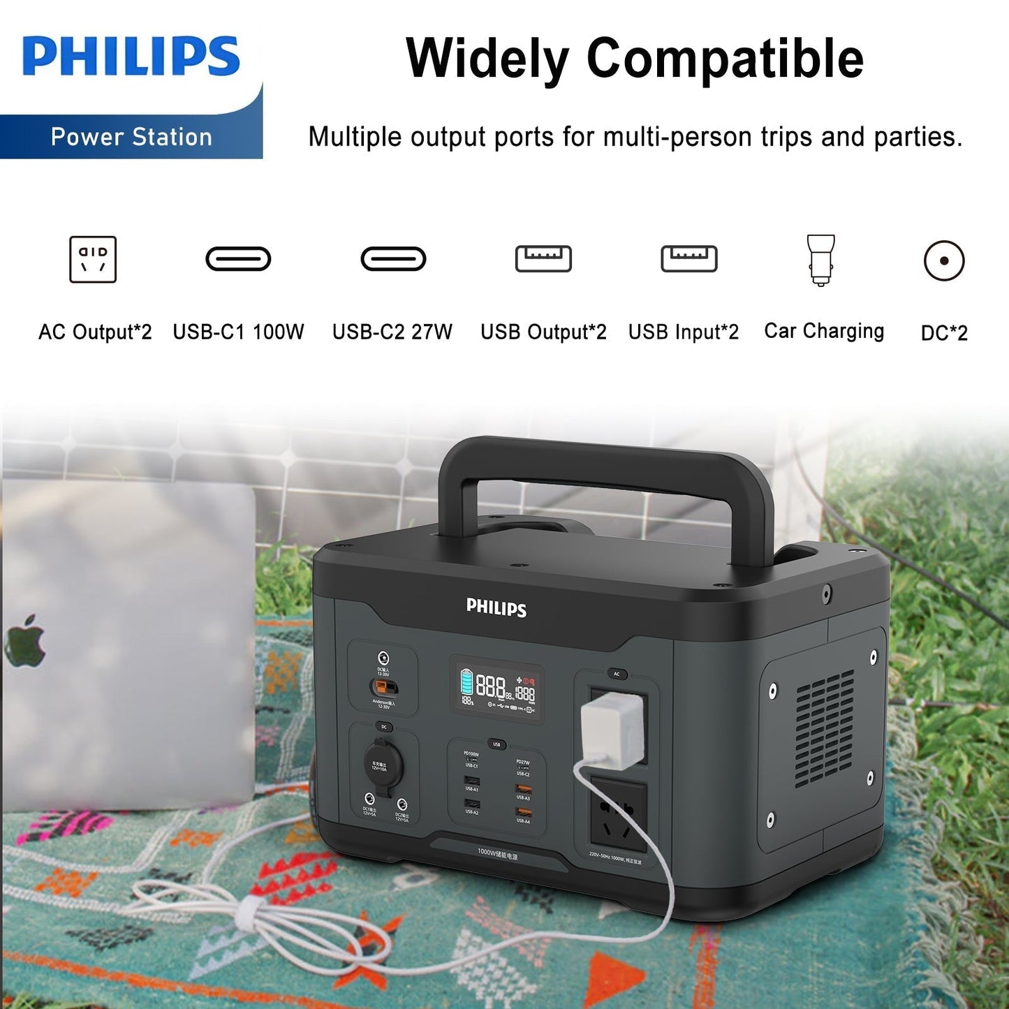 Philips Outdoor High Power 300W/600W/1000W Mobile Power Supply RRP $699 - $1699