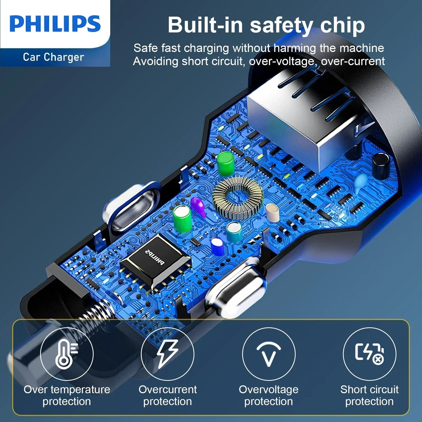 Philips QC+PD Car Charger (DLP2521) RRP $49
