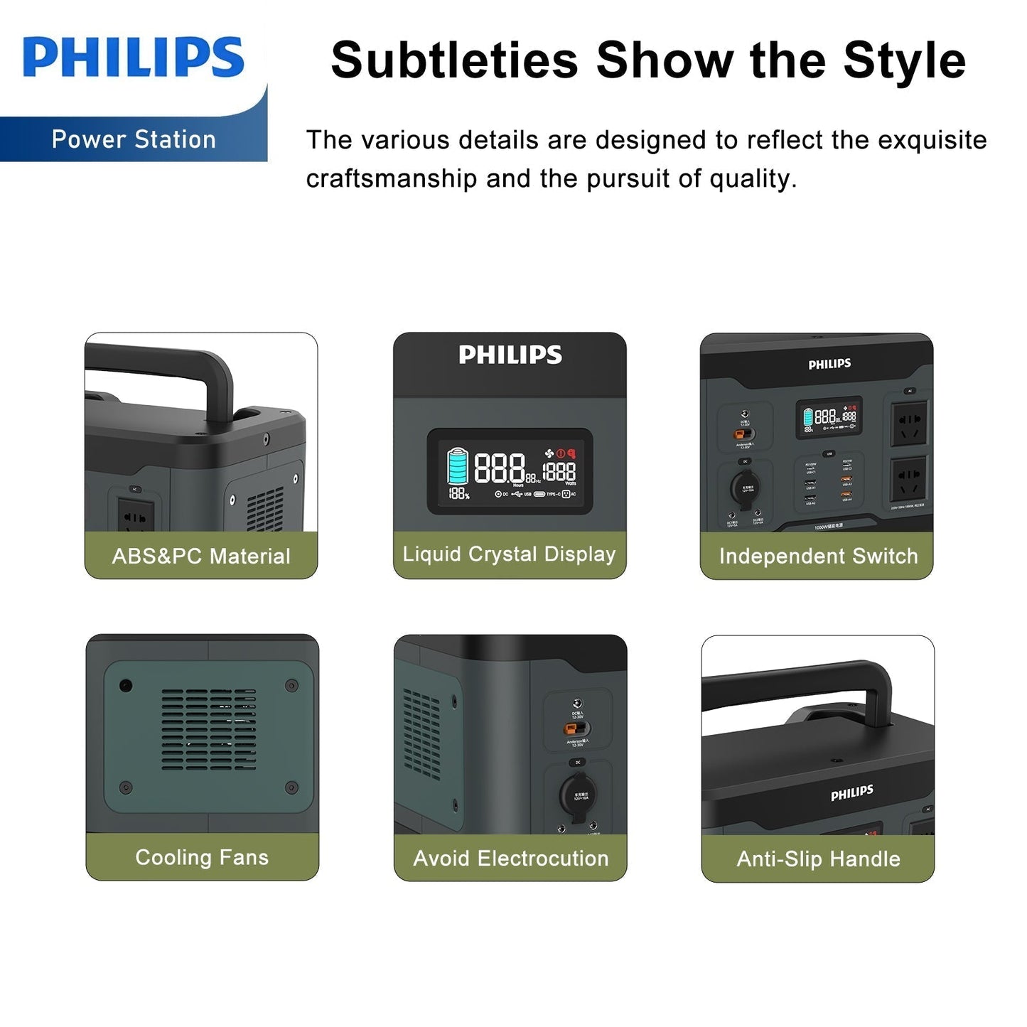Philips Outdoor High Power 300W/600W/1000W Mobile Power Supply RRP $699 - $1699