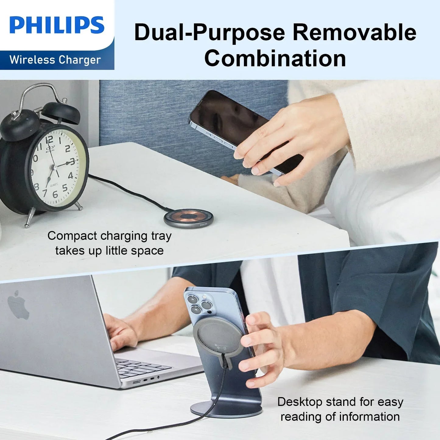Philips 15W Fast Wireless Charger DLK3535Q RRP $89