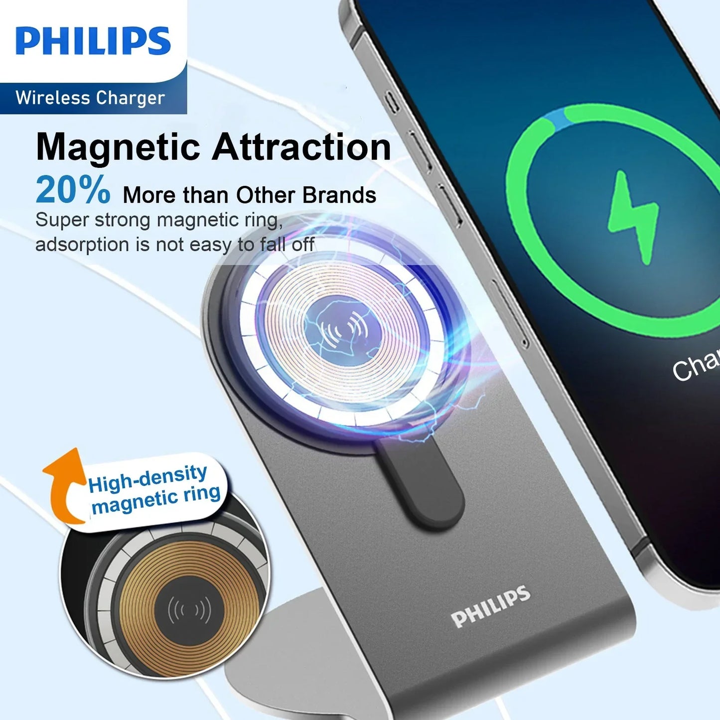 Philips 15W Fast Wireless Charger DLK3535Q RRP $89