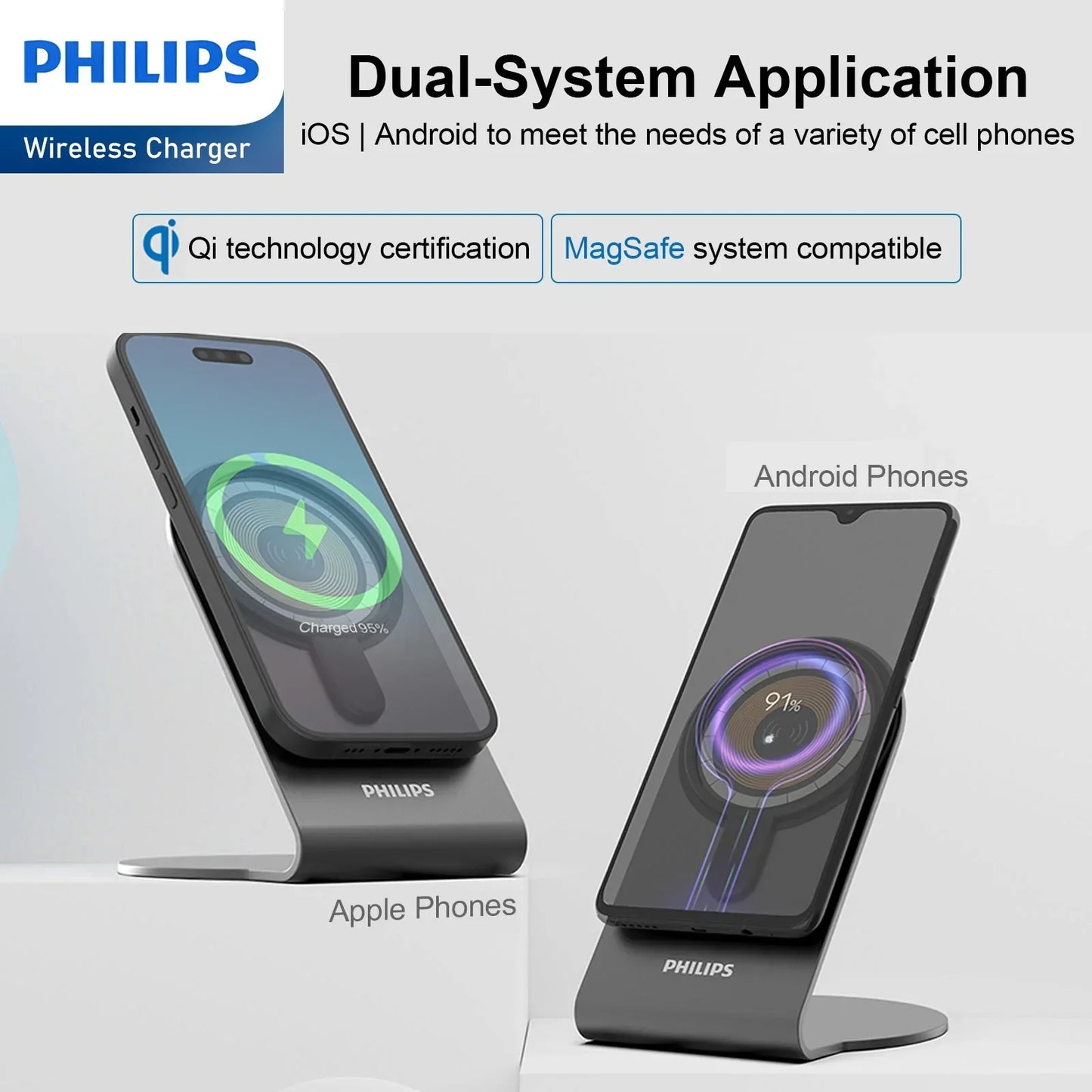 Philips 15W Fast Wireless Charger DLK3535Q RRP $89
