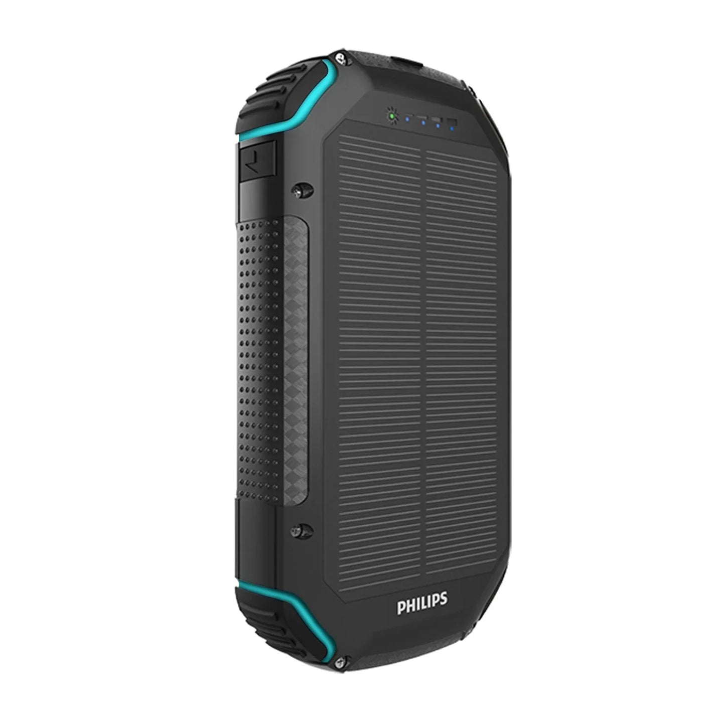 Philips 10000mAh Portable Solar Power Bank Supports Fast Charging Of Multiple Devices DLP7725N RRP $119