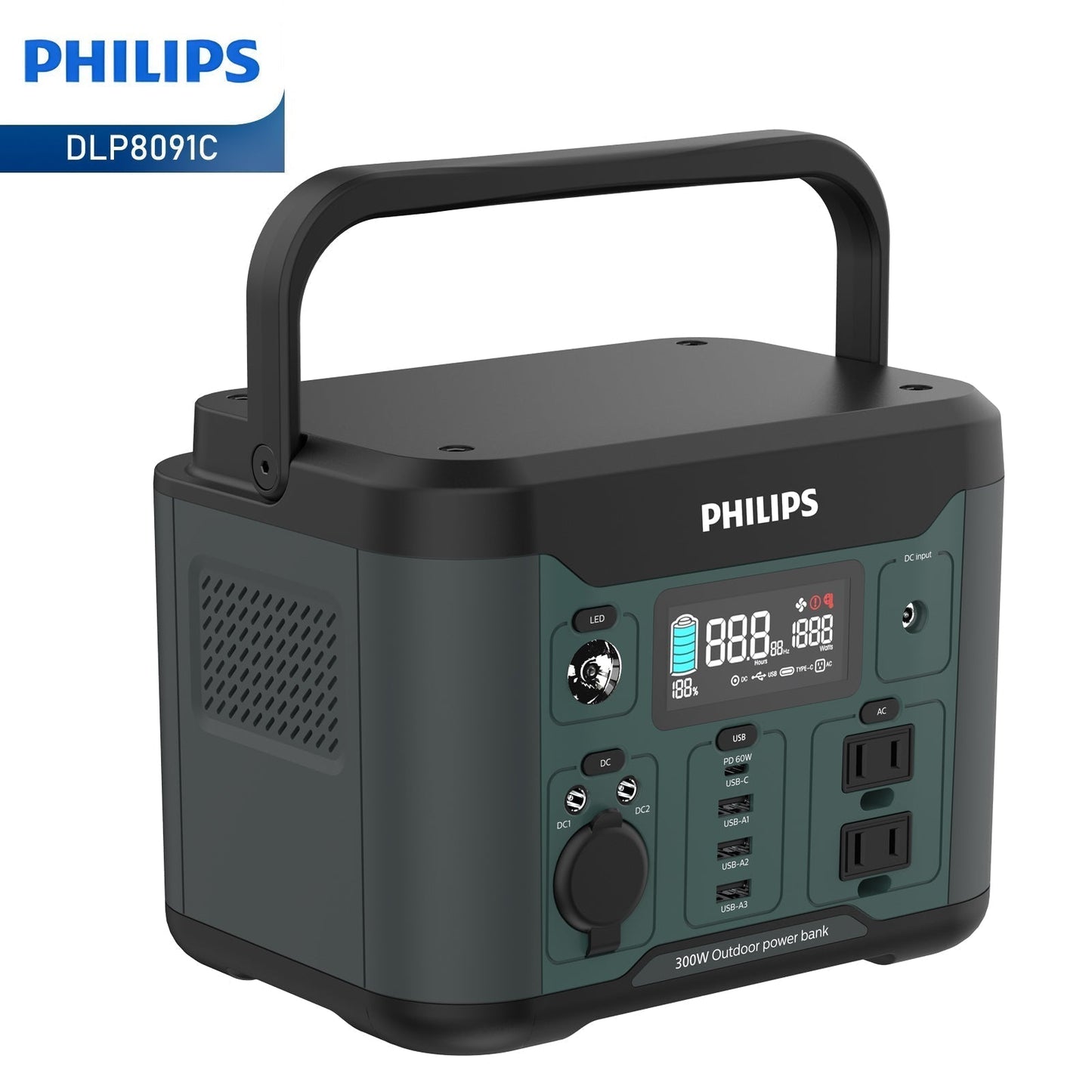 Philips Outdoor High Power 300W/600W/1000W Mobile Power Supply RRP $699 - $1699