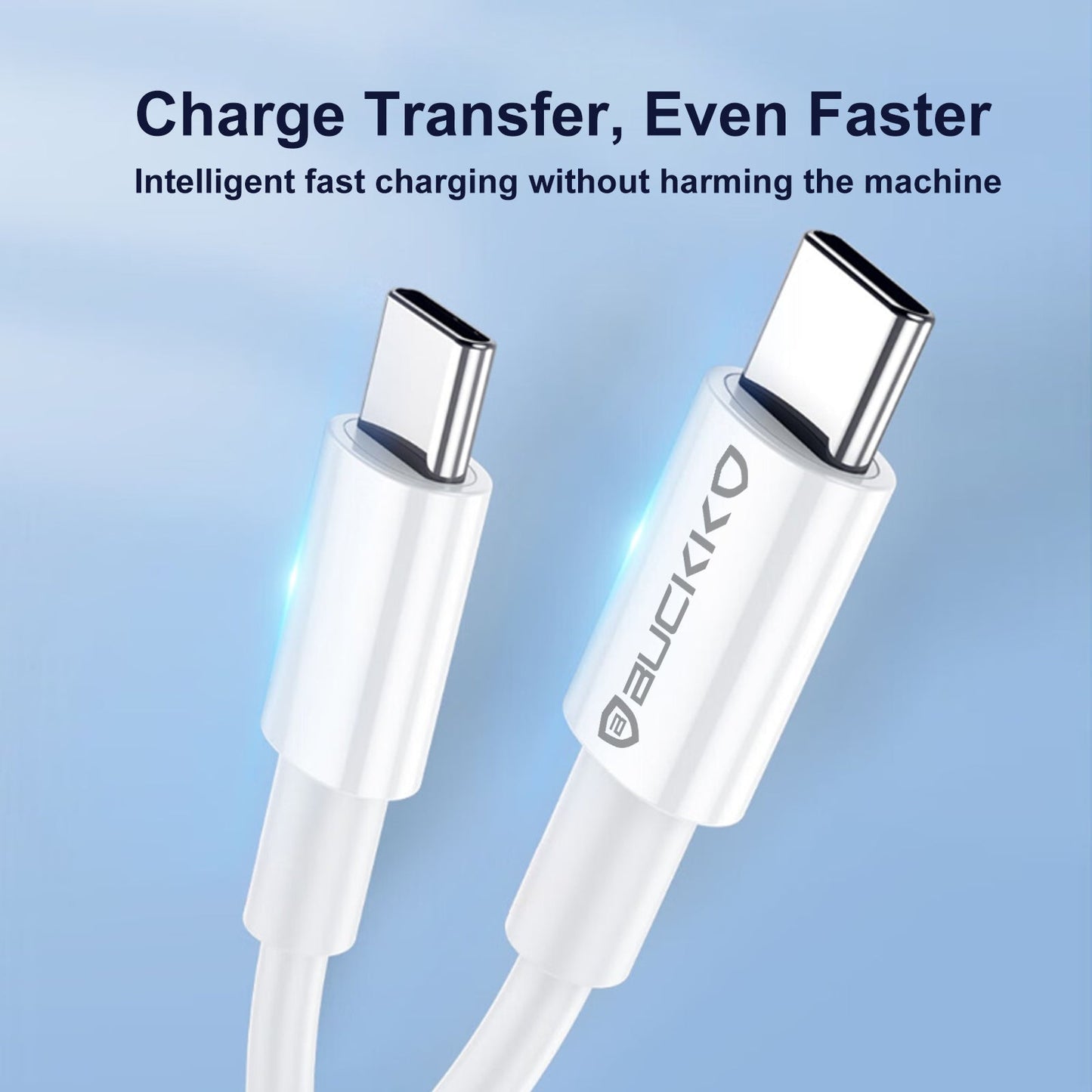 Buckko USB-C To USB-C 65W Fast Charging Cable 100cm RRP $18