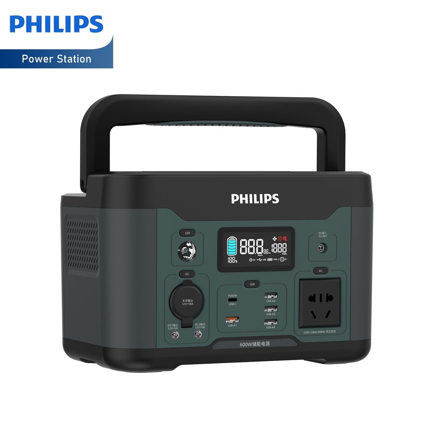 Philips Outdoor High Power 300W/600W/1000W Mobile Power Supply RRP $699 - $1699