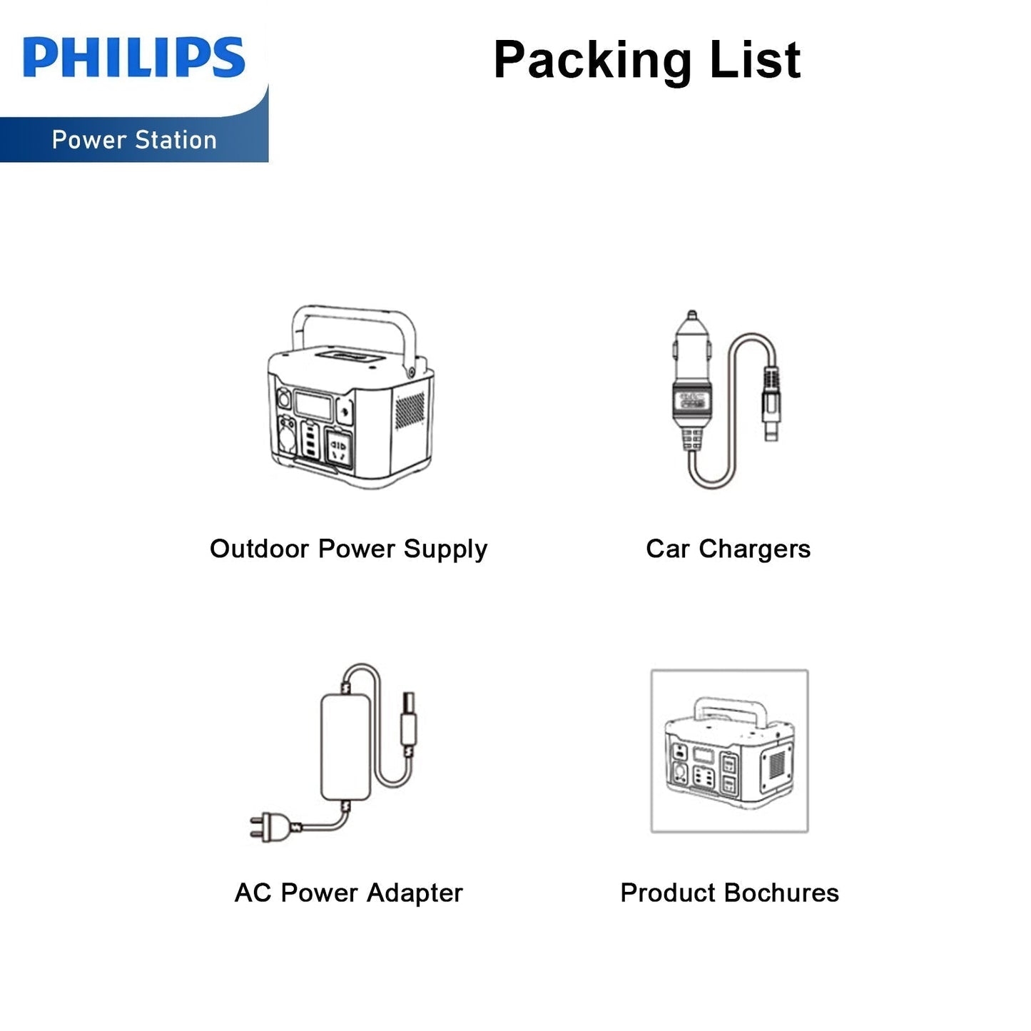 Philips Outdoor High Power 300W/600W/1000W Mobile Power Supply RRP $699 - $1699
