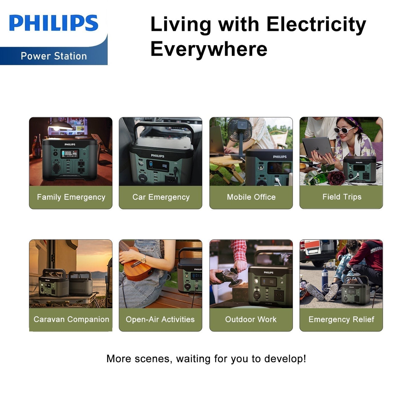 Philips Outdoor High Power 300W/600W/1000W Mobile Power Supply RRP $699 - $1699
