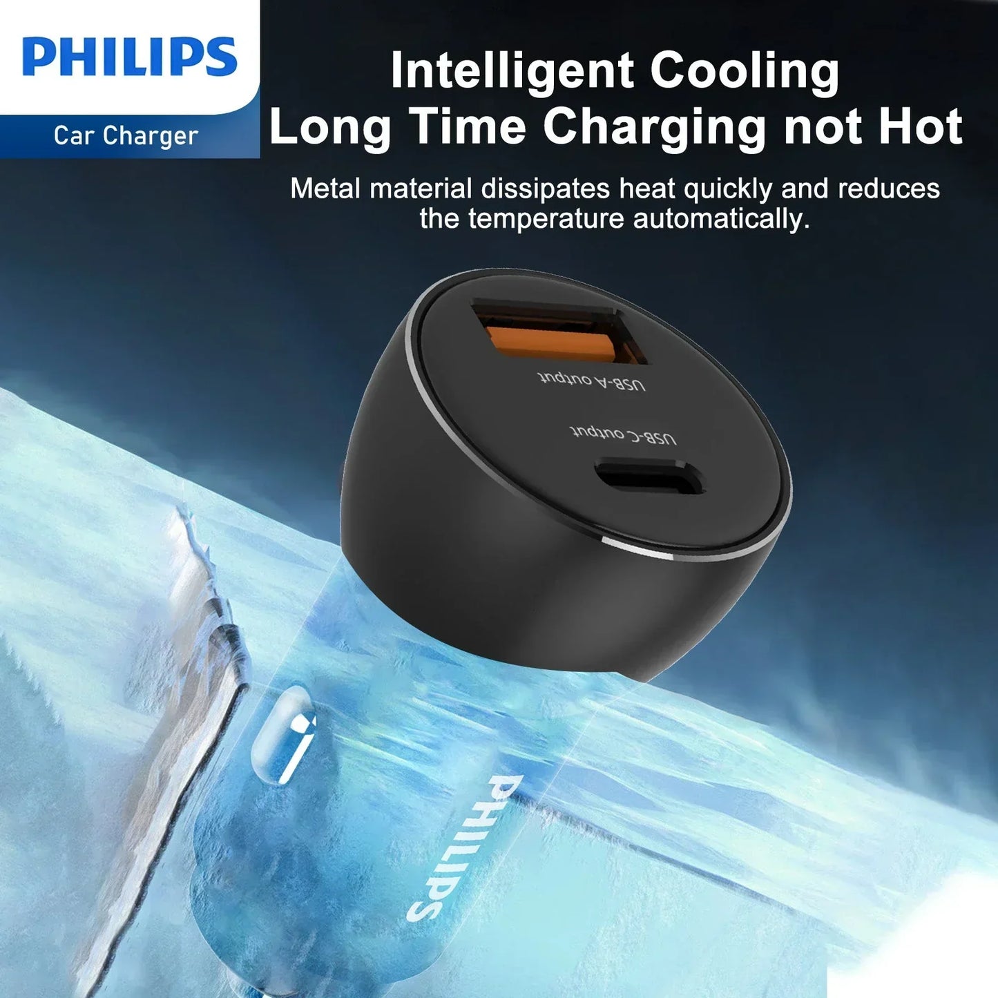 Philips QC+PD Car Charger (DLP2521) RRP $49