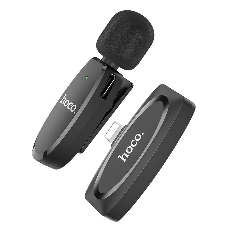 Hoco L15 Lightning Crystal Lavalier Wireless Digital Microphone RRP $59.99