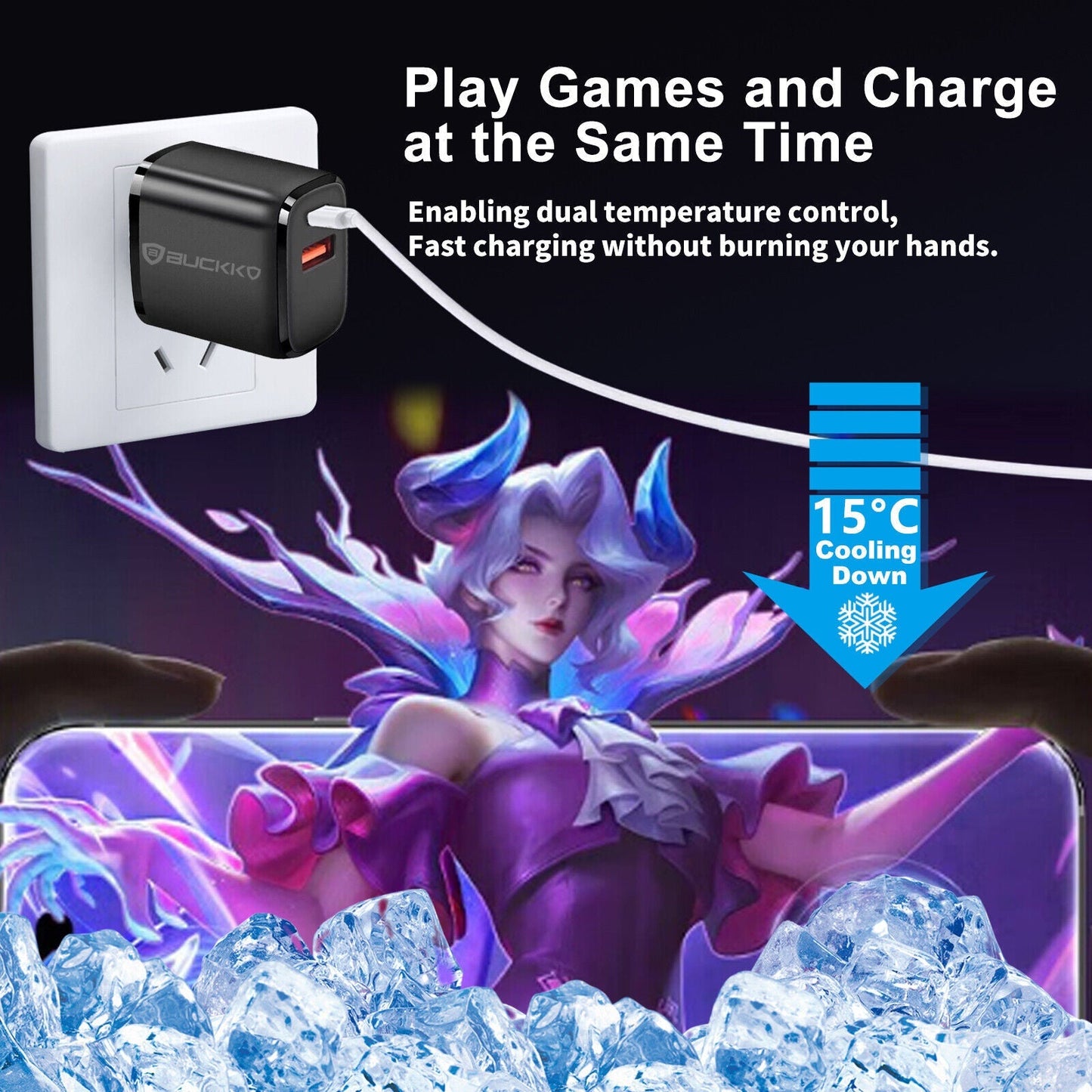 Buckko 30W Type C USB A Charging Fast Charging SAA Approval RRP $39