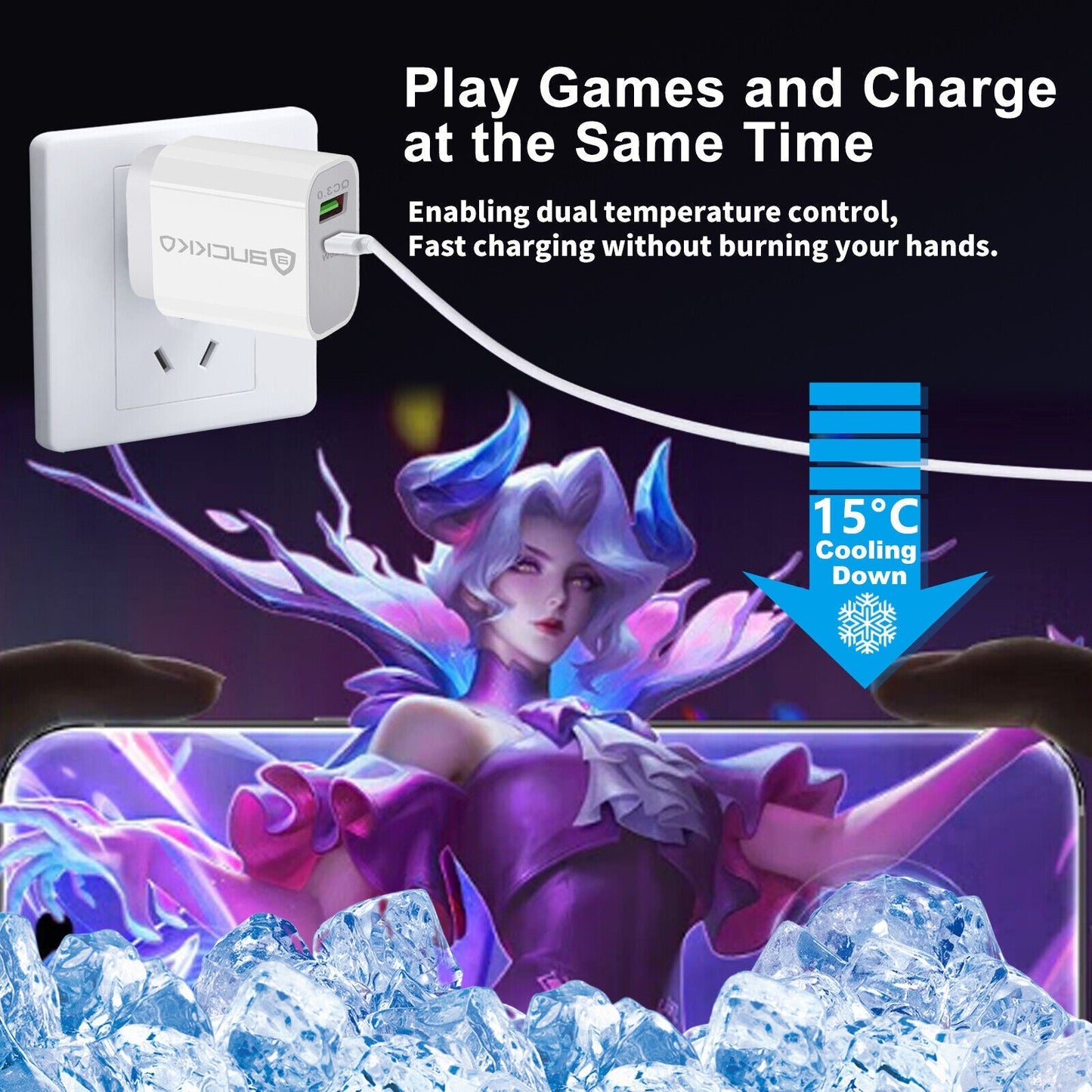 Buckko 20W Type C USB A Charging Fast Charging SAA Approval RRP $29