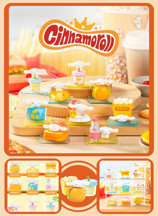 Cinnamoroll Take Away Foods Micro Blind Box (32 Piece)