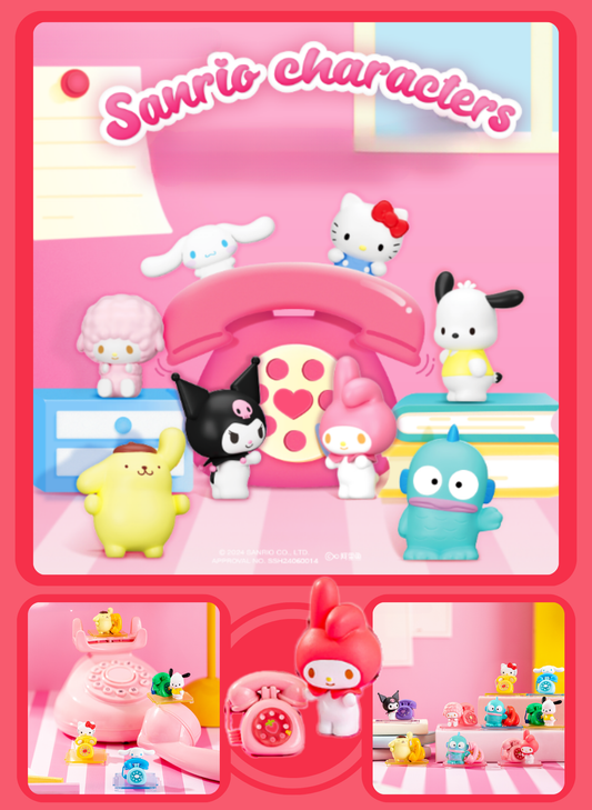 SANRIO Heartfelt Call Series Micro box (32 Piece)