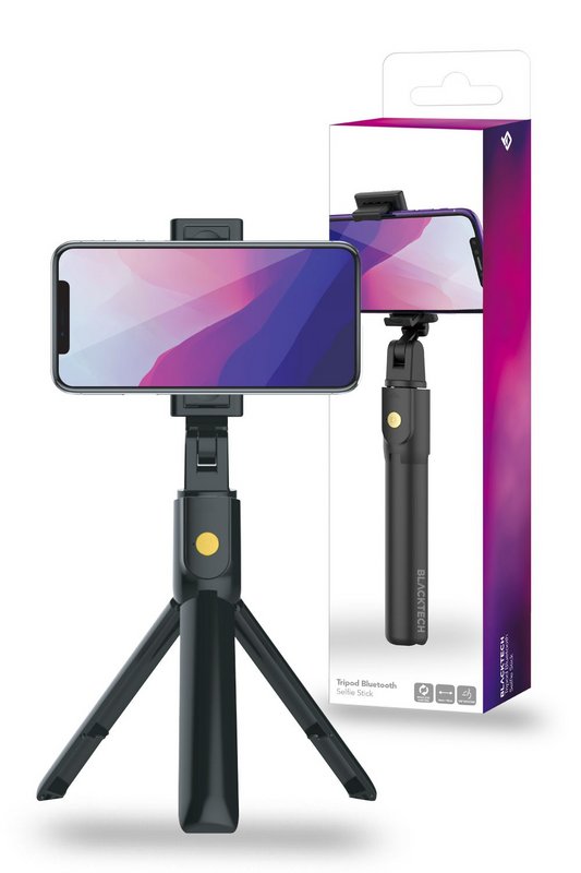 BLACKTECH Tripod Bluetooth Selfie Stick RRP $25