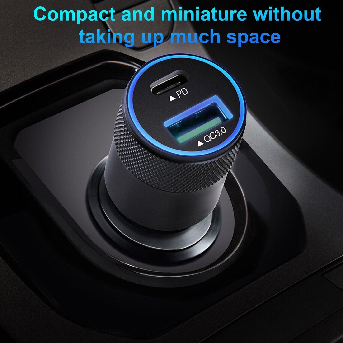 Buckko 38W USB-C USB-A Fast Car Charger RRP $29